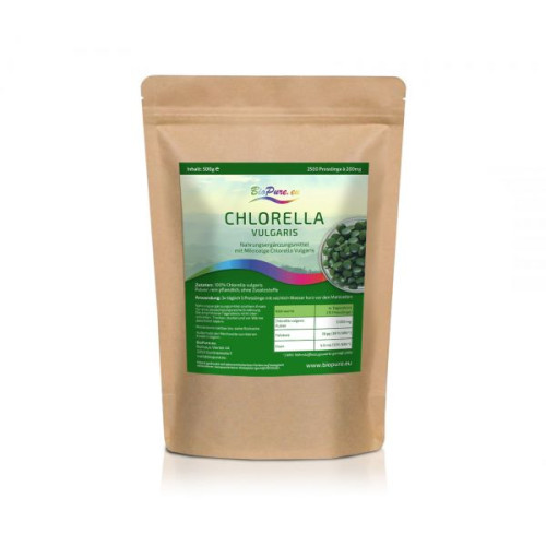 Chlorella vulgaris Presslinge 500g